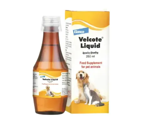 Elanco Velcote Liquid Omega Multivitamin for Dogs & Cats 250ml PetMedicine.co