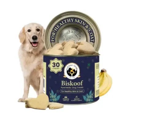 Fur Ball Story Biskoof Healthy Skin dog biscuits 150gm PetMedicine.co