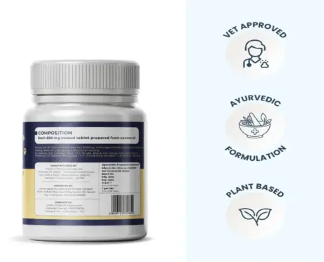 Fur Ball Story Hearteaze cardiac wellness tablets for dogs and cats PetMedicine.co