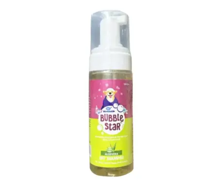 Mankind Bubble Star Aloe Vera Dry Shampoo for Dogs and Cats 150ml PetMedicine.co
