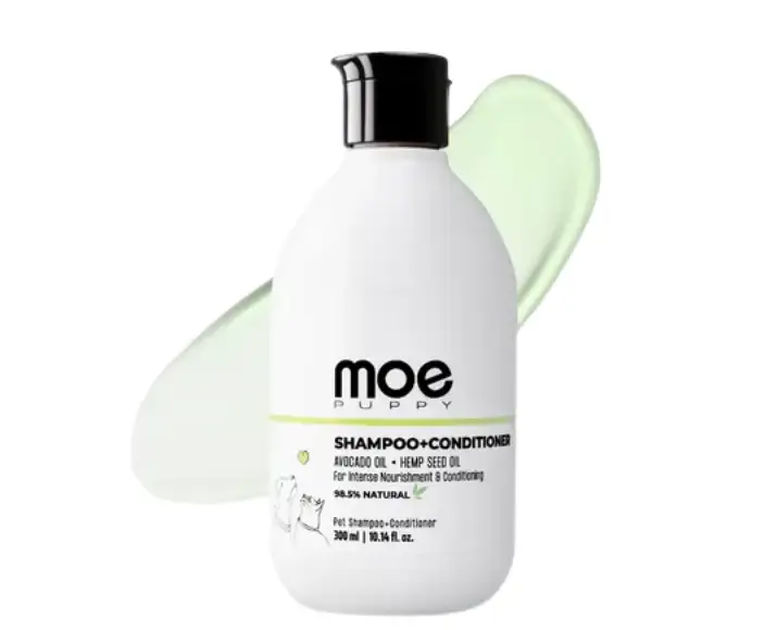 Moe Puppy 2 in 1 Shampoo for dogs and cats PetMedicine.co