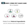 Deshedding and detangling pet shampoo Moe Puppy PetMedicine.co