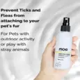 Moe Puppy tick and flea spray for dogs cats gentle care PetMedicine.co