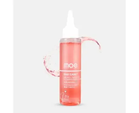 Moe Puppy Care Plus Ear Cleanser for dogs and cats 100ml PetMedicine.co
