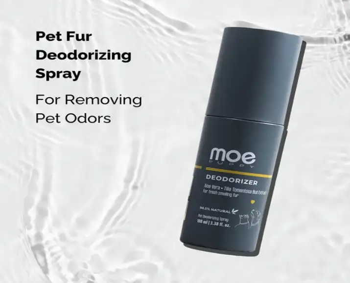 Moe Puppy deodorizer odor control spray for pets PetMedicine.co