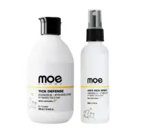 Moe Puppy Tick Spray and Shampoo Combo for Dogs and Cats PetMedicine.co