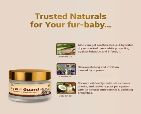 Paw Guard Lick Safe Paw Protection Balm for Dogs and Cats PetMedicine.co