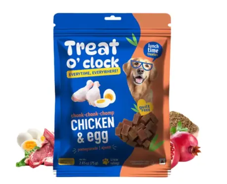 Natural Remedies Treat O Clock Chicken Dog Treats 75gm PetMedicine.co