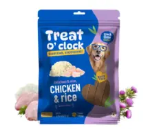 Natural Remedies Treat O Clock Chicken & Rice Dog Treats 75gm PetMedicine.co