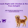 High Protein Natural Remedies Chicken Rice Dog Treats with Milk Thistle PetMedicine.co