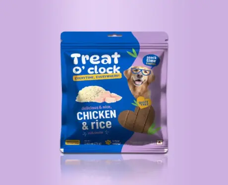 High Protein Natural Remedies Chicken Rice Dog Treats with Milk Thistle PetMedicine.co