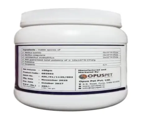 Opus Pet Gut Supreme digestive probiotic powder for pets PetMedicine.co