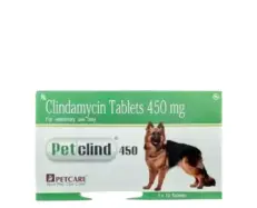 Petcare PetClind 450 MG Tablets for dogs and cats PetMedicine.co
