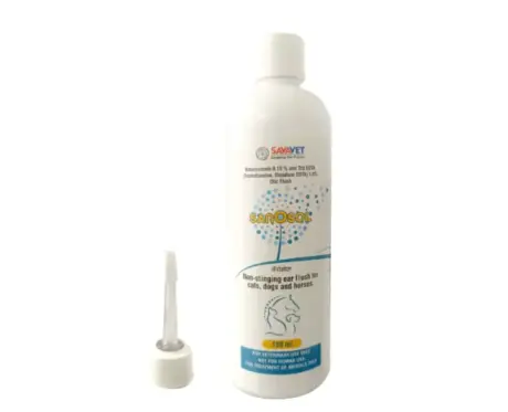 Savavet Sanosol Ear Cleanser for Dogs 90ml 180ml PetMedicine.co
