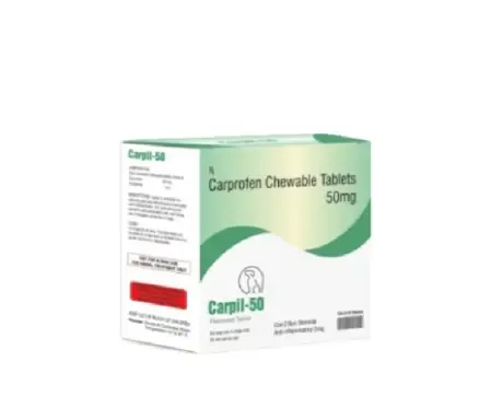 Sihil Carpil 50 MG tablets for dogs pain relief PetMedicine.co