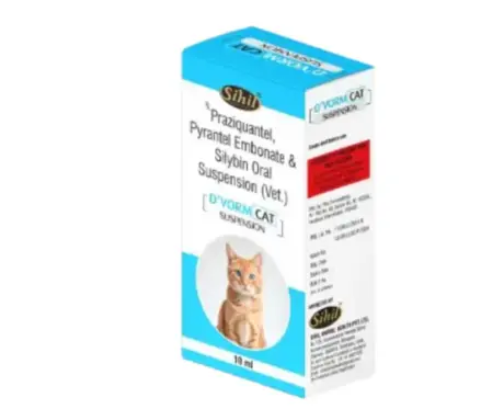 Sihil D Vorm Cat Dewormer Suspension 10ml PetMedicine.co