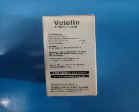 Clindamycin oral solution for pets Sihil Vetclin PetMedicine.co