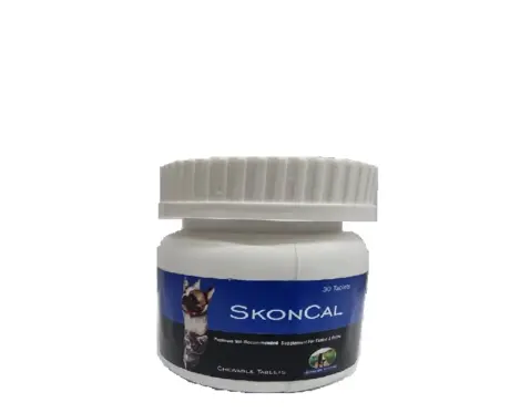 Skonner Pharma Skoncal Tablets for Dogs PetMedicine.co calcium supplement 1