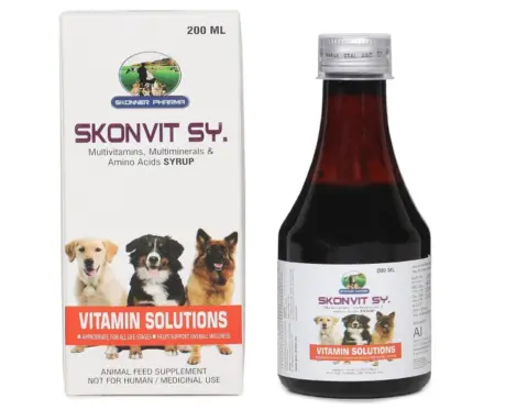 Skonner Pharma Skonvit Syrup for Dogs 200ml PetMedicine.co