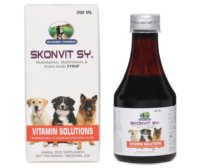 Skonner Pharma Skonvit Syrup for Dogs 200ml PetMedicine.co