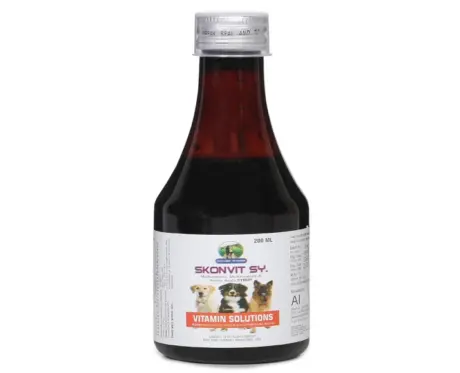 Multivitamin Skonvit Syrup for Dogs by Skonner Pharma PetMedicine.co