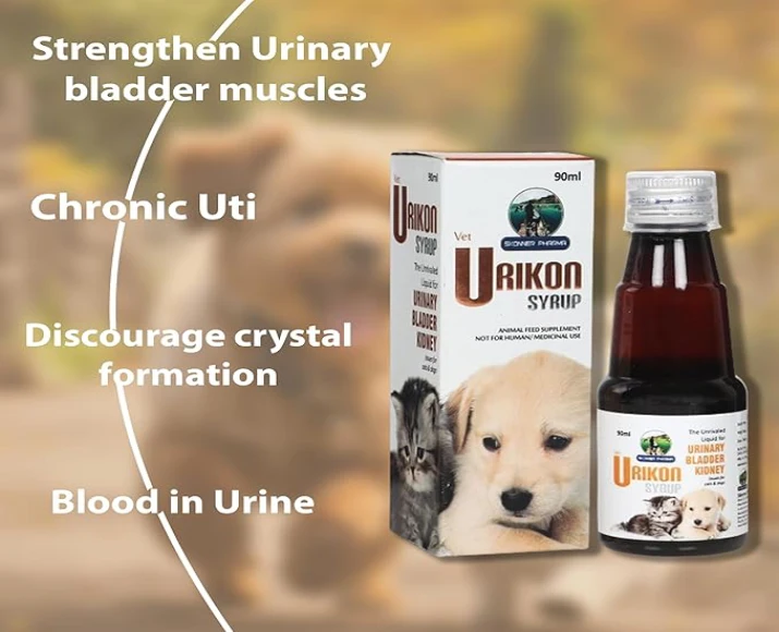 Urikon Syrup urinary care supplement for pets PetMedicine.co