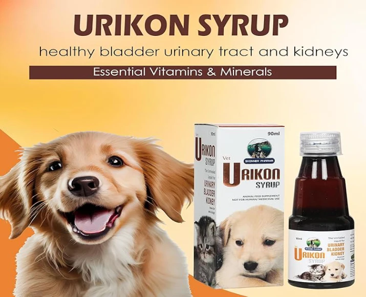 Skonner Pharma Urikon Syrup kidney and urinary support PetMedicine.co