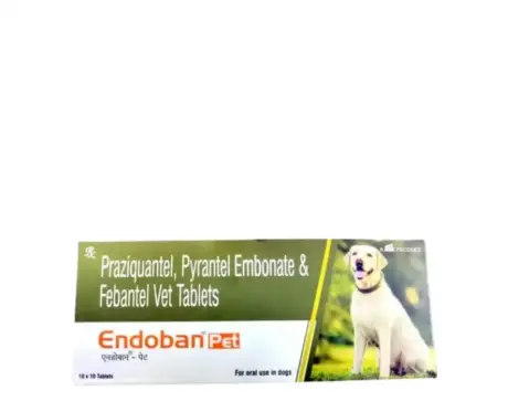 TTK Endoban Pet Dewormer Tablets for Dogs PetMedicine.co