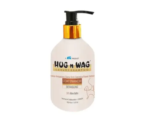 TTK Hug N Wag Coat Enhancer Shampoo for Dogs 350ml PetMedicine.co