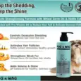 Dog shedding control shampoo TTK Hug N Wag PetMedicine.co