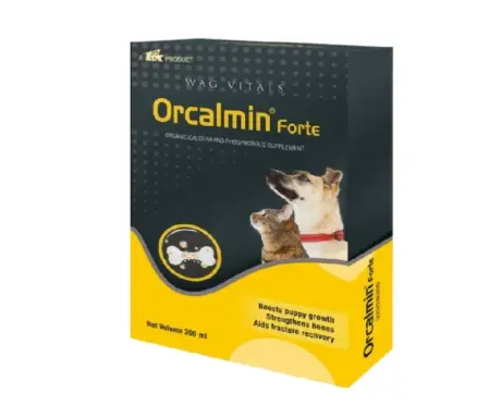TTK Orcalmin Forte Calcium Suspension for Dogs 200ml PetMedicine.co