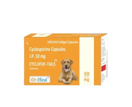 Oriheal Cyclofur Tail 50 MG tablets for dogs PetMedicine.co 1