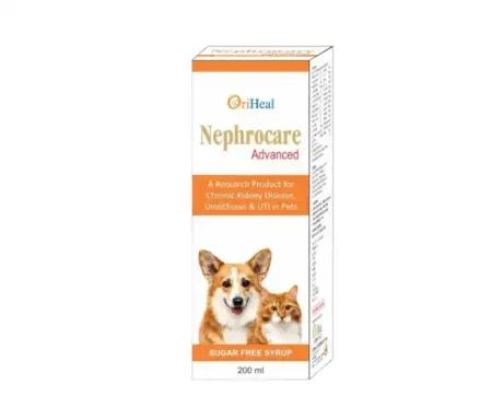 Oriheal Nephrocare Advanced Syrup for Dogs 200ml PetMedicine.co