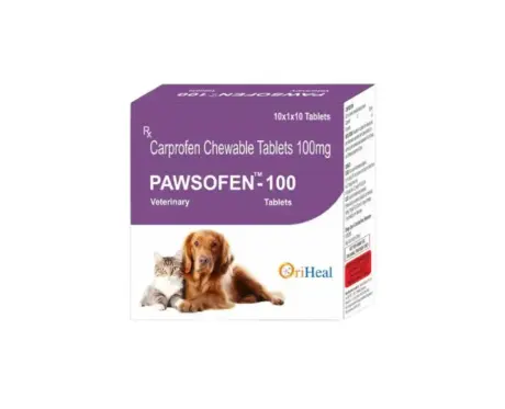 Oriheal Pawsofen 100 MG tablets for dogs and cats pain relief PetMedicine.co