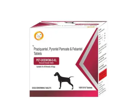 Oriheal Pet DeeWom D XL Dewormer Tablets for Dogs PetMedicine.co