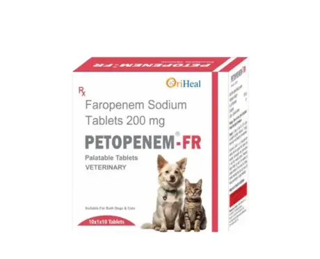 Oriheal Petopenem FR 200 MG antibiotic tablets for dogs and cats PetMedicine.co