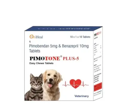 Oriheal Pimotone Plus 5 MG tablets for dogs and cats PetMedicine.co