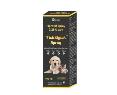 Oriheal Tick Quick Spray for dogs and cats 100ml PetMedicine.co