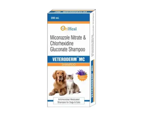 Oriheal Veteroderm MC medicated shampoo for dogs and cats PetMedicine.co