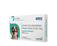 Zenex Karpofen Plus 25 tablets for dogs pain relief PetMedicine.co
