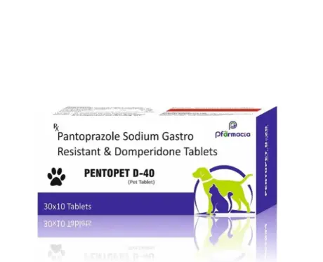 Pfarmacia Pentopet D 40 MG tablets for pets PetMedicine.co