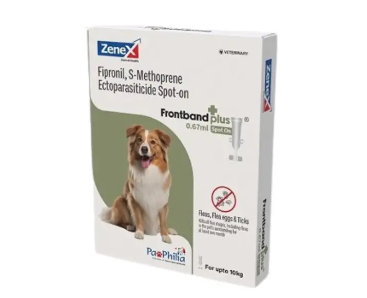 Zenex Frontband Plus Spot On for Dogs PetMedicine.co flea tick treatment