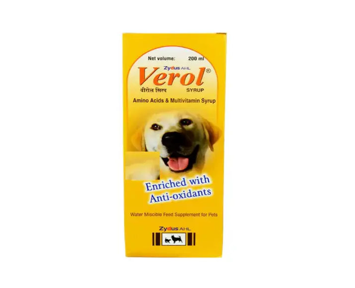 Zenex Verol PLUS Syrup for pet immunity and energy PetMedicine.co